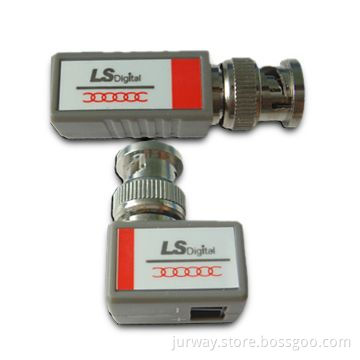 Passive Video Balun with BNC, 75Ω Impedance and 0 to 95% RH Humidity